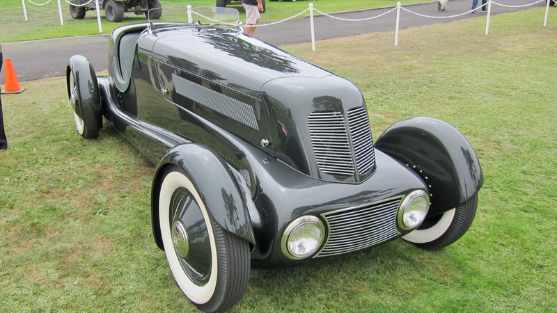 Illustration for article titled Edsel Ford's hotrod, once hidden for 41 years, reappears at Pebble Beach